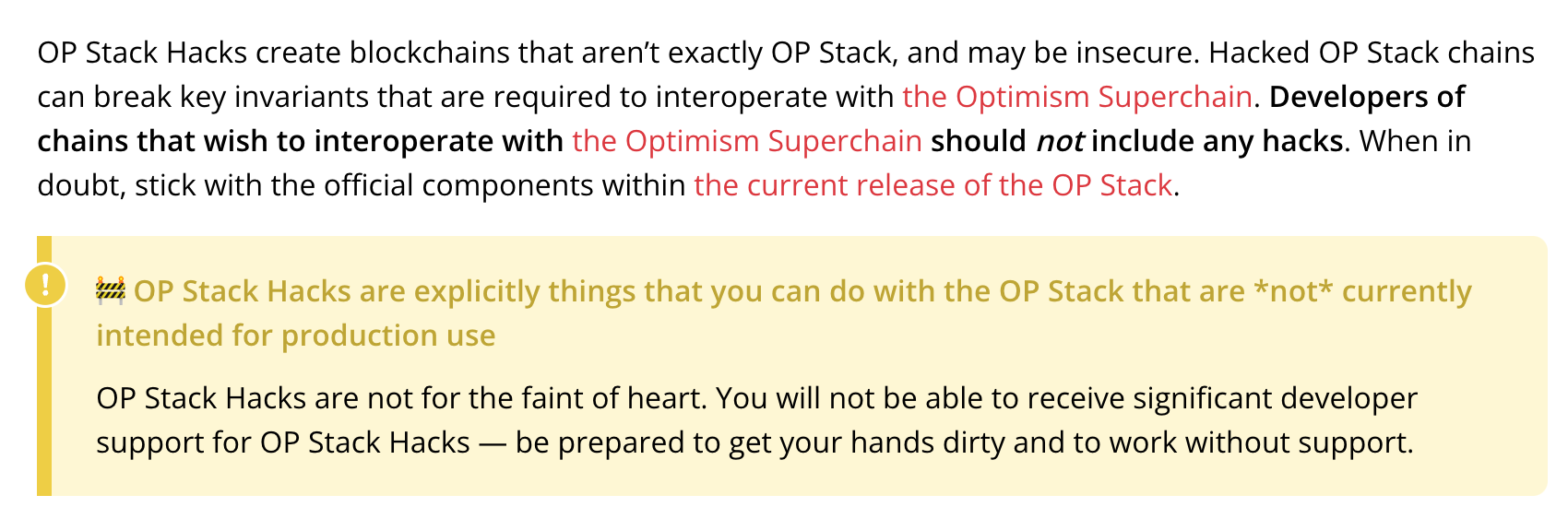 Screenshot from OP Stack docs